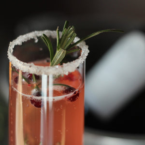 Lingonberry & Rosemary Luxury Kombucha Cocktail